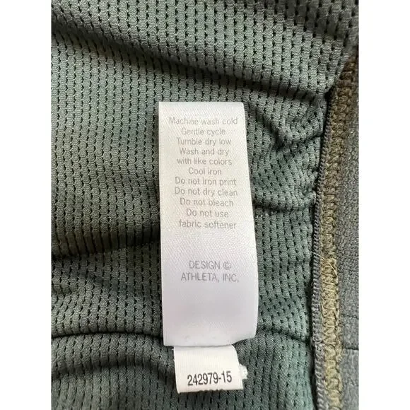 Athleta Full Focus Sports Bra Olive Army Green Size Small - Picture 9 of 9